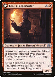 Kessig Forgemaster // Flameheart Werewolf [Shadows over Innistrad] 