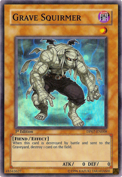 Grave Squirmer [DP07-EN008] Super Rare 