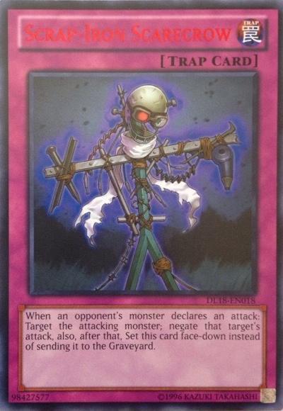 Scrap-Iron Scarecrow (Green) [DL18-EN018] Rare 