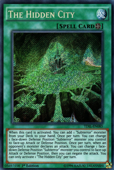 The Hidden City [TDIL-EN085] Secret Rare 