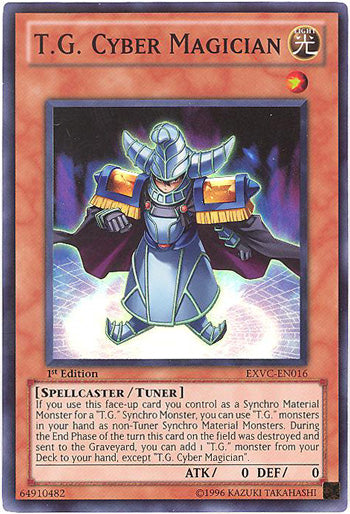 TG Cyber ​​Magician [EXVC-EN016] Super Rare 