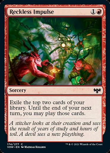 Reckless Impulse [Innistrad: Crimson Vow] 