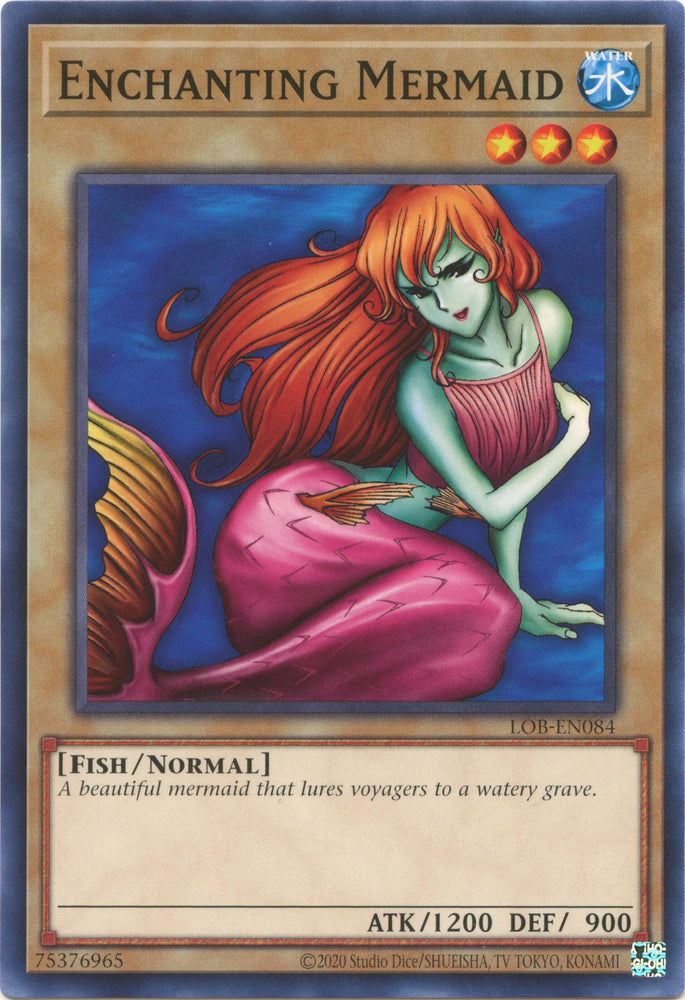 Enchanting Mermaid (25th Anniversary) [LOB-EN084] Common 