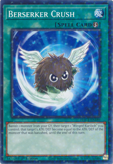 Berserker Crush (Duel Terminal) [HAC1-EN169] Common 