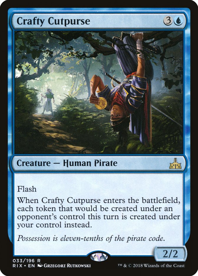 Crafty Cutpurse [Rivals of Ixalan]