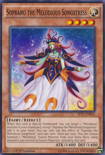 Soprano the Melodious Songstress [SP17-EN013] Common 