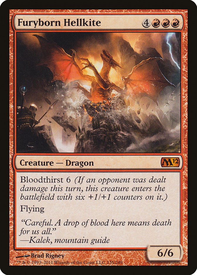 Furyborn Hellkite [Magic 2012] 