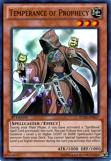 Temperance of Prophecy [REDU-EN017] Super Rare 