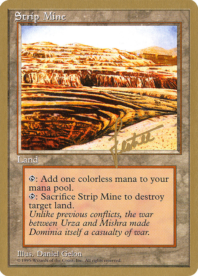 Strip Mine (Bertrand Lestree) [Pro Tour Collector Set] 