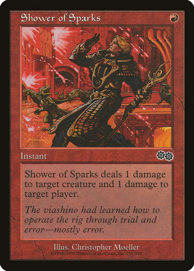 Shower of Sparks [Urza's Saga] 