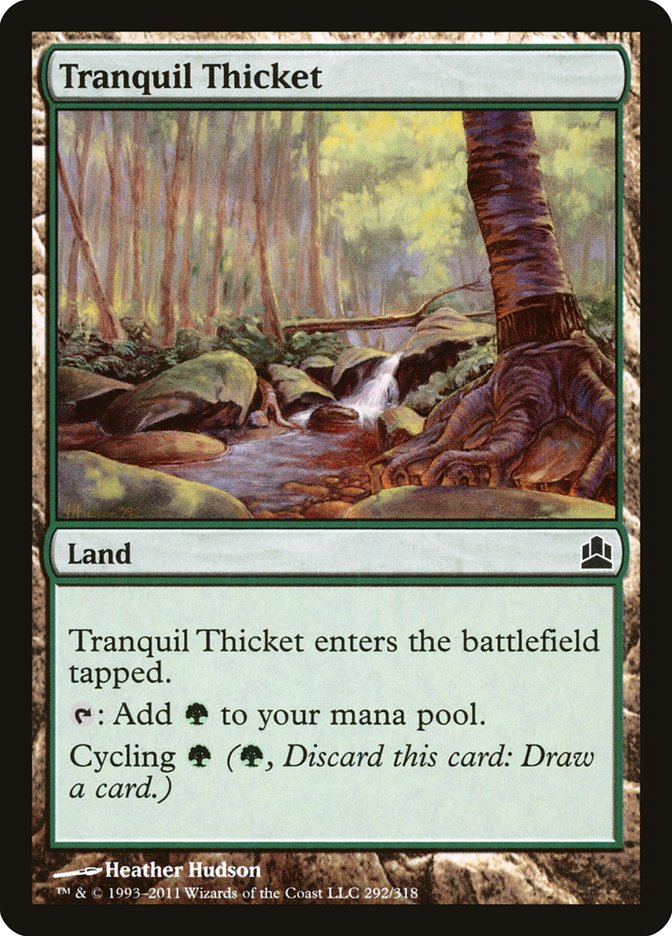 Tranquil Thicket [Commander 2011] 