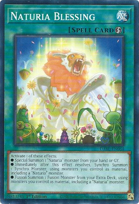 Naturia Blessing [DABL-EN064] Common 