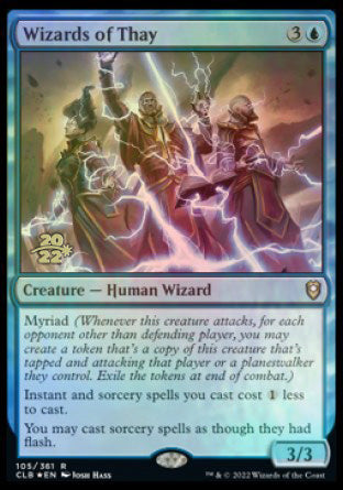 Wizards of Thay [Commander Legends: Battle for Baldur's Gate Prerelease Promos] 