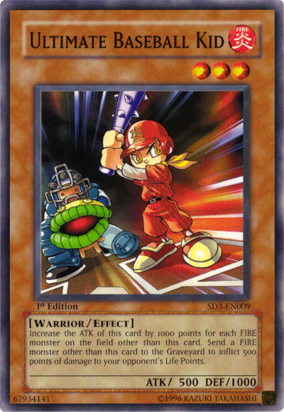 Ultimate Baseball Kid [SD3-EN009] Common 