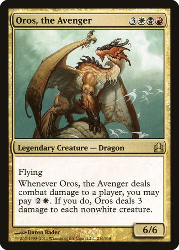 Oros, the Avenger [Commander 2011] 