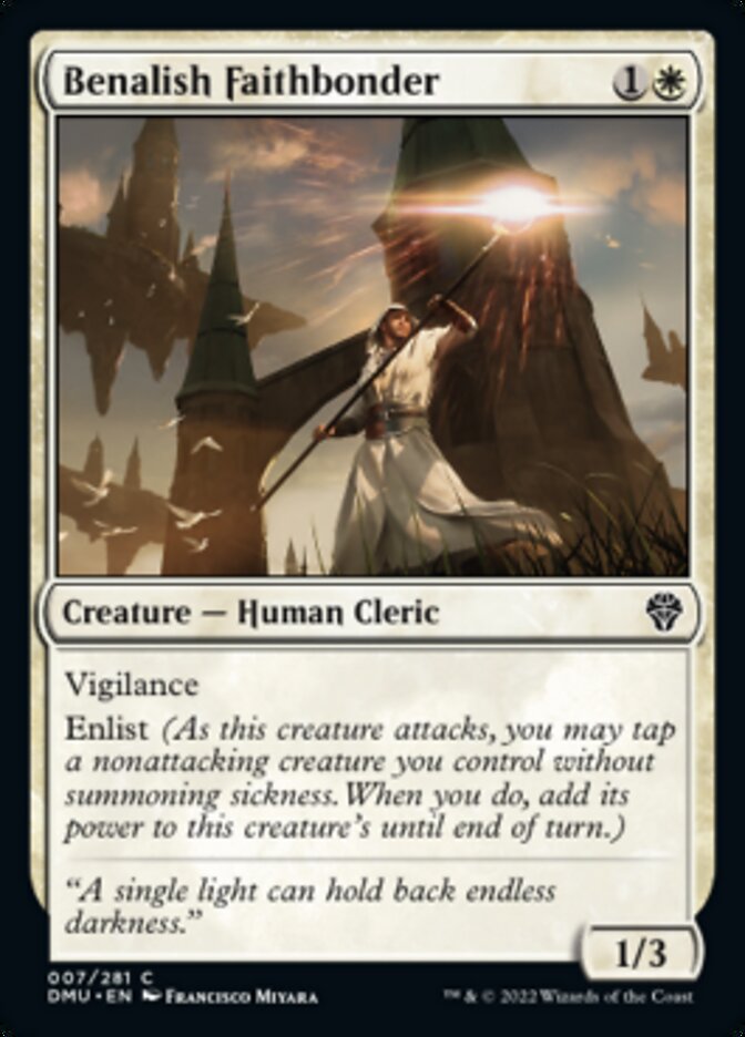 Benalish Faithbonder [Dominaria United]