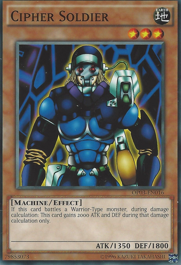 Cipher Soldier [OP03-EN016] Common 