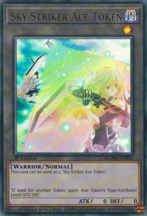 Token: Sky Striker Ace [MAMA-EN013] Ultra Rare 