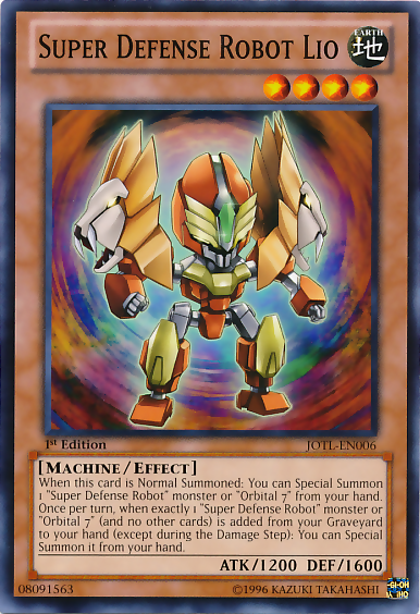 Super Defense Robot Lio [JOTL-EN006] Common 