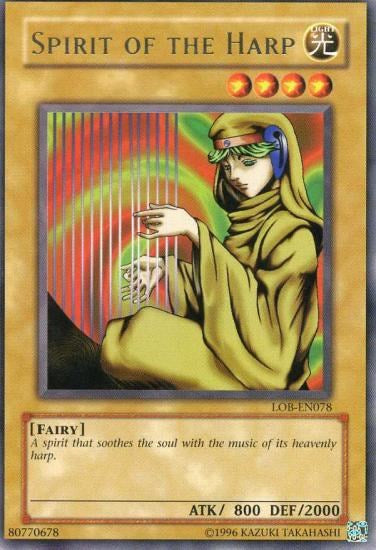 Spirit of the Harp [LOB-EN078] Rare 