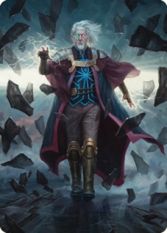 Urza, Planeswalker Art Card [The Brothers' War Art Series] 