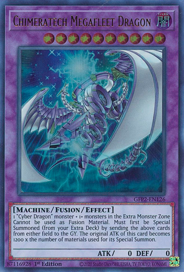 Chimeratech Megafleet Dragon [GFP2-EN126] Ultra Rare 
