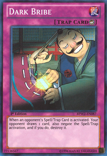 Dark Bribe [BPW2-EN087] Super Rare 