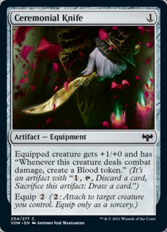 Ceremonial Knife [Innistrad: Crimson Vow] 