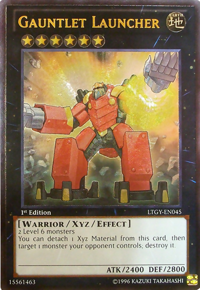 Gauntlet Launcher [LTGY-EN045] Ultimate Rare 