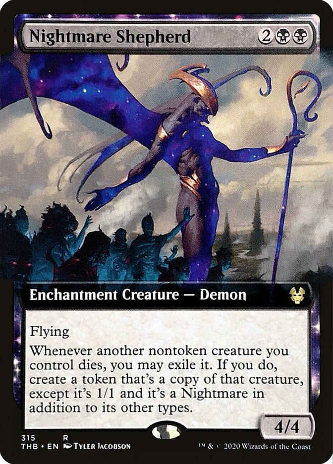 Nightmare Shepherd (Extended Art) [Theros Beyond Death] 