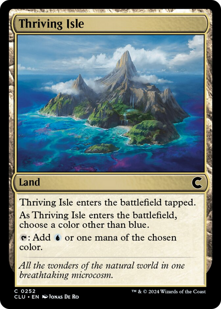 Thriving Isle [Ravnica: Clue Edition] 