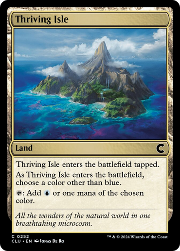 Thriving Isle [Ravnica: Clue Edition] 