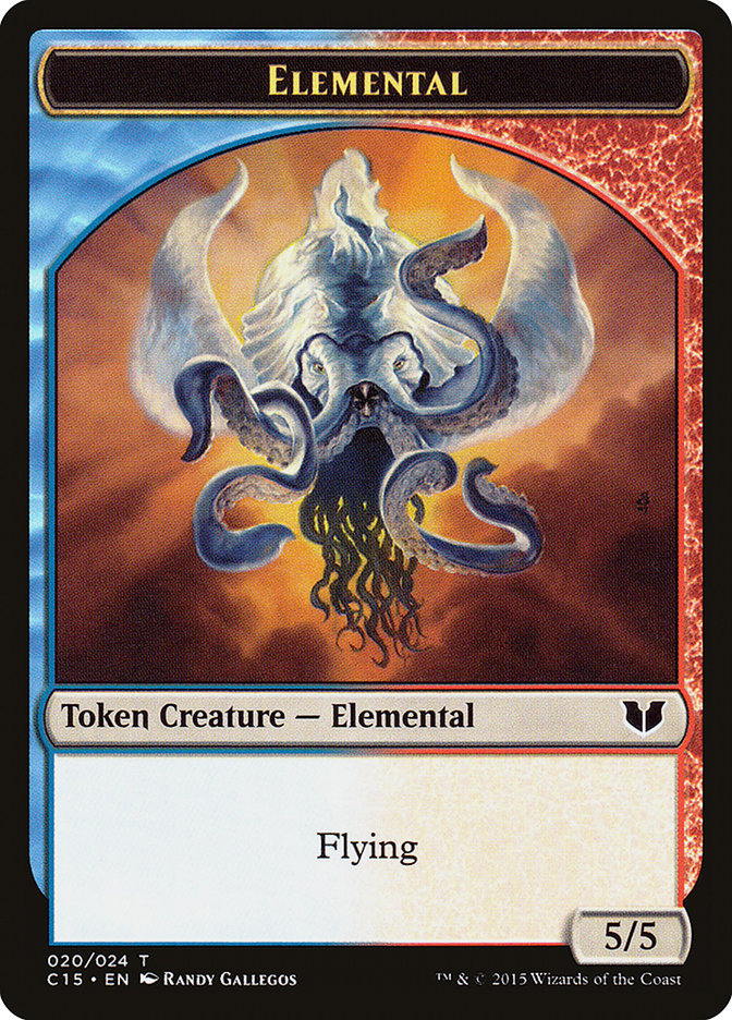 Elemental Token [Commander 2015 Tokens]