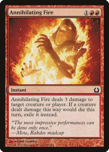 Annihilating Fire [Return to Ravnica] 