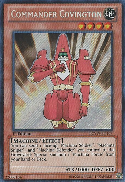 Commander Covington [LCYW-EN167] Secret Rare 
