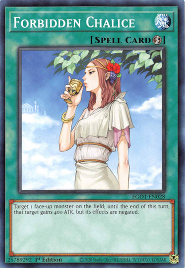 Forbidden Chalice [EGO1-EN028] Common 