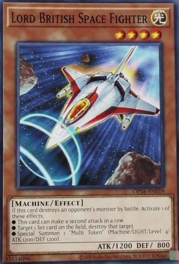 Lord British Space Fighter [OP16-EN019] Common 