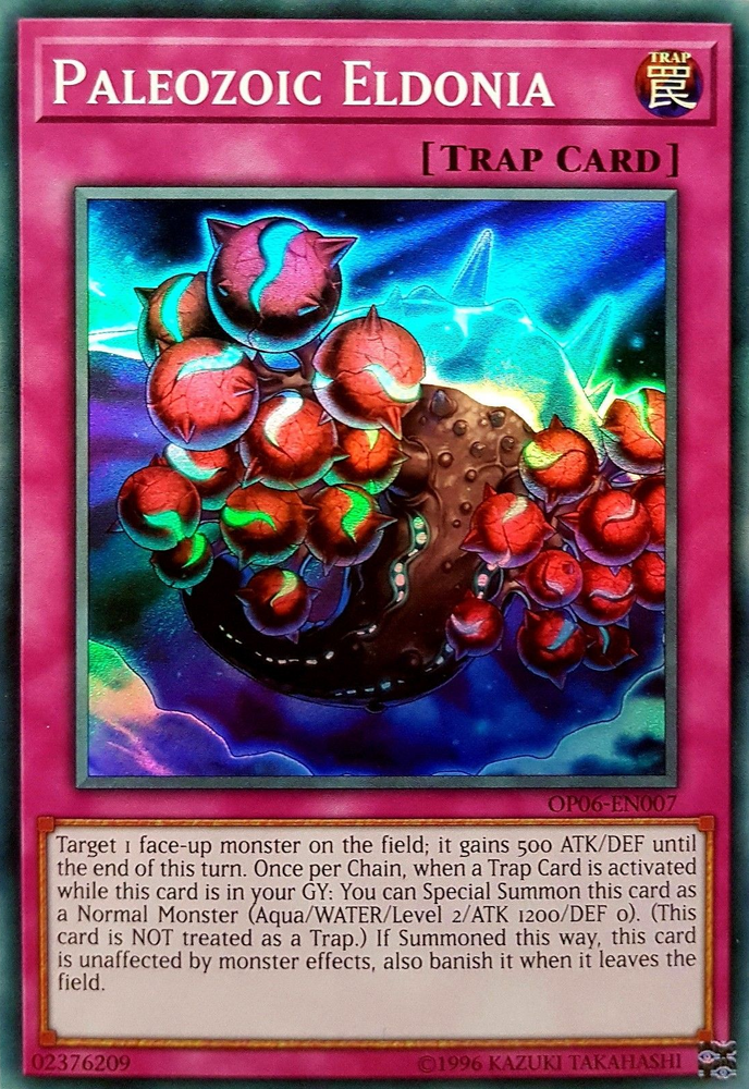 Paleozoic Eldonia [OP06-EN007] Super Rare 