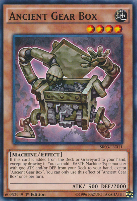 Ancient Gear Box [SR03-EN011] Common 