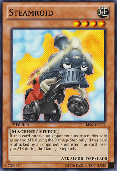 Steamroid [BP02-EN037] Mosaic Rare 