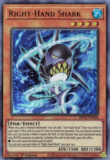 Right-Hand Shark [BROL-EN048] Ultra Rare 