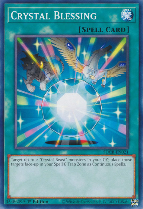 Crystal Blessing [SDCB-EN021] Common 