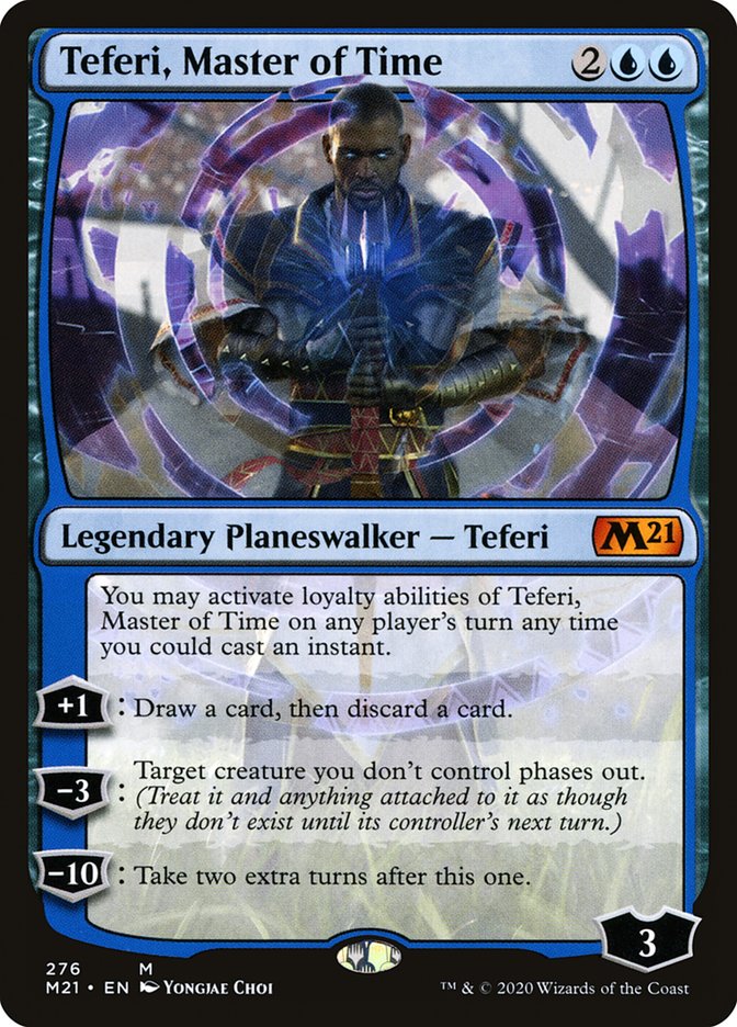 Teferi, Master of Time (276) [Core Set 2021] 