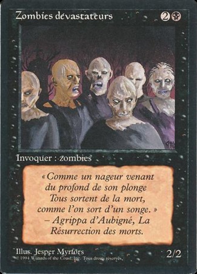 Scathe Zombies [Foreign Black Border] 