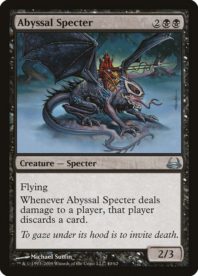 Abyssal Specter [Duel Decks: Divine vs. Demonic] 