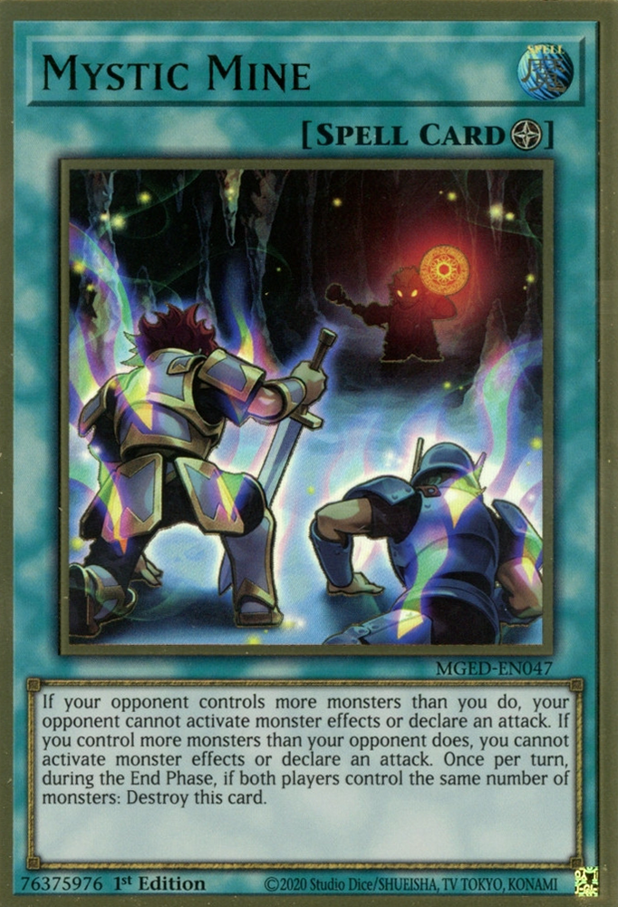 Mystic Mine [MGED-EN047] Gold Rare 