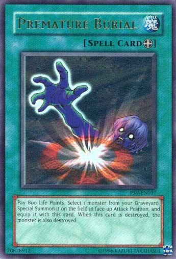 Premature Burial [PSV-EN037] Ultra Rare 
