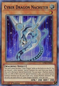Cyber ​​Dragon Nachster (Purple) [LDS2-EN032] Ultra Rare 