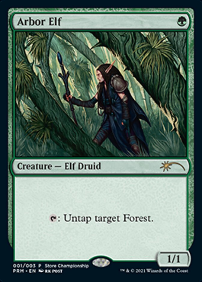 Arbor Elf [Wizards Play Network 2021] 