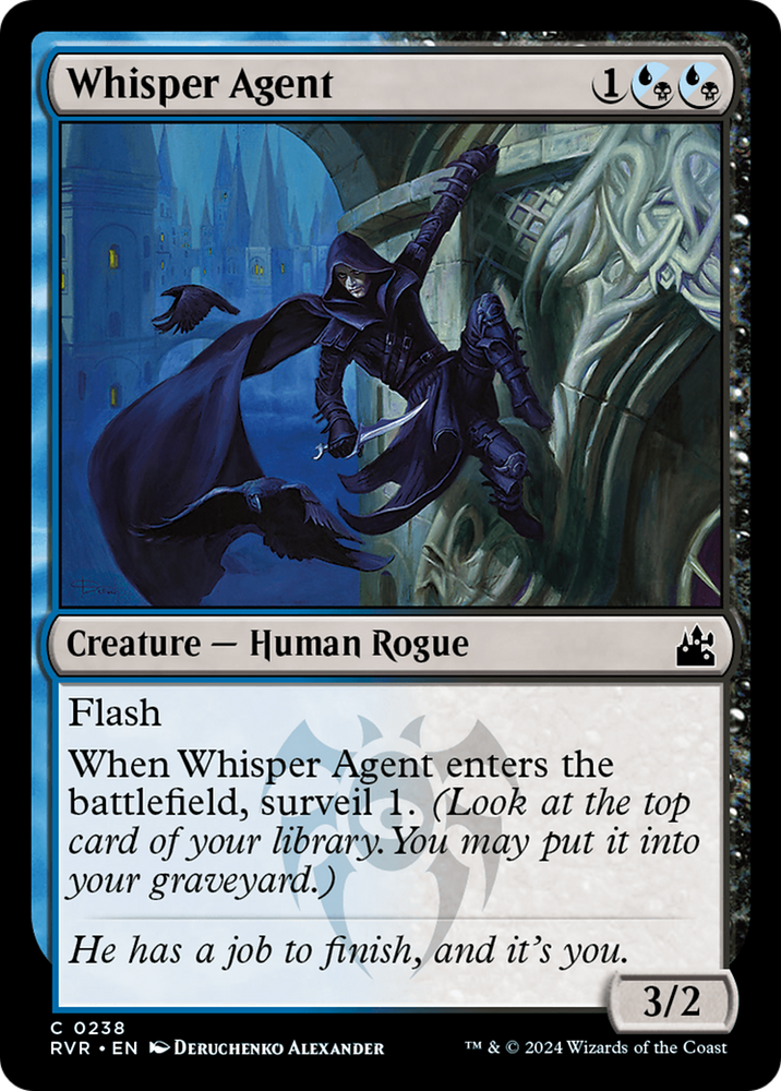 Whisper Agent [Ravnica Remastered] 